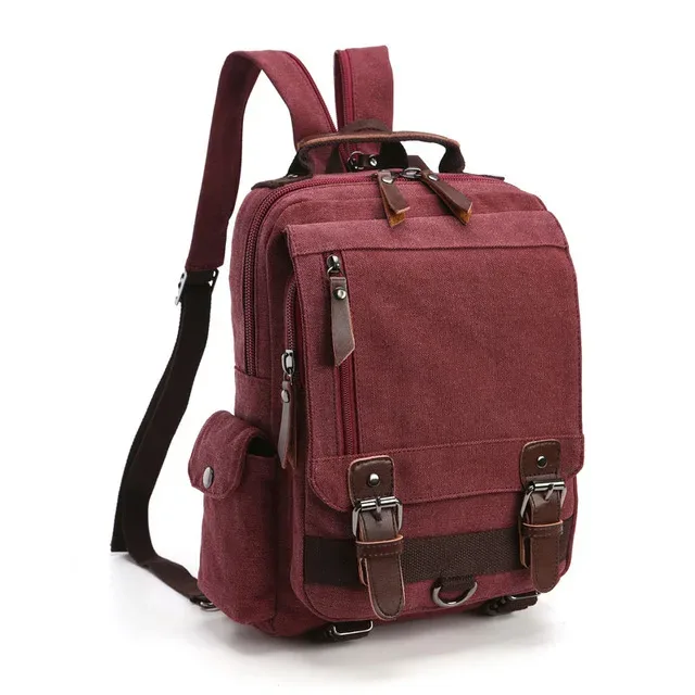 nouveau petit sac à dos en toile pour hommes, sac à dos de voyage multifonctionnel, sac à bandoulière pour femmes, sac à dos pour ordinateur portable, sacs d'école, sac à dos de jour pour femmes