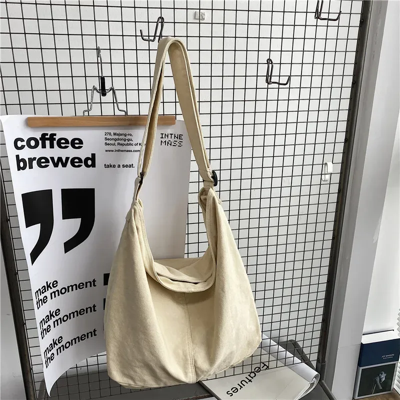 cgcbag 2024 sac à bandoulière femmes shopper toile sac fourre-tout femme solide simple grande capacité sacs à bandoulière femmes sacs à main de créateur