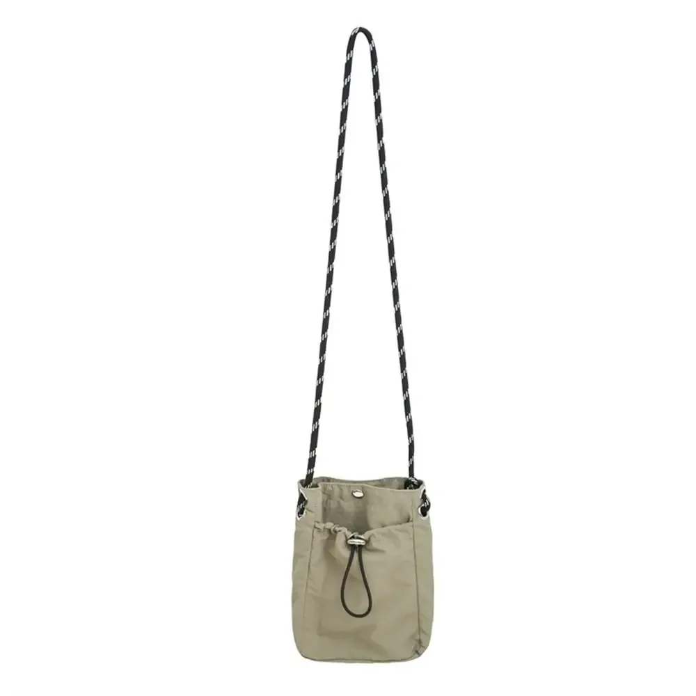 sacs à bandoulière en toile tendance, couleur unie, style minimaliste, sac pour téléphone, sac messager léger pour l'extérieur