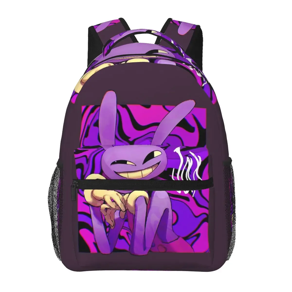 jax the amazing digital circus fanart animation series sacs à dos pour garçons et filles, sacs d'école pour étudiants, sac à dos pour ordinateur portable, sac à bandoulière