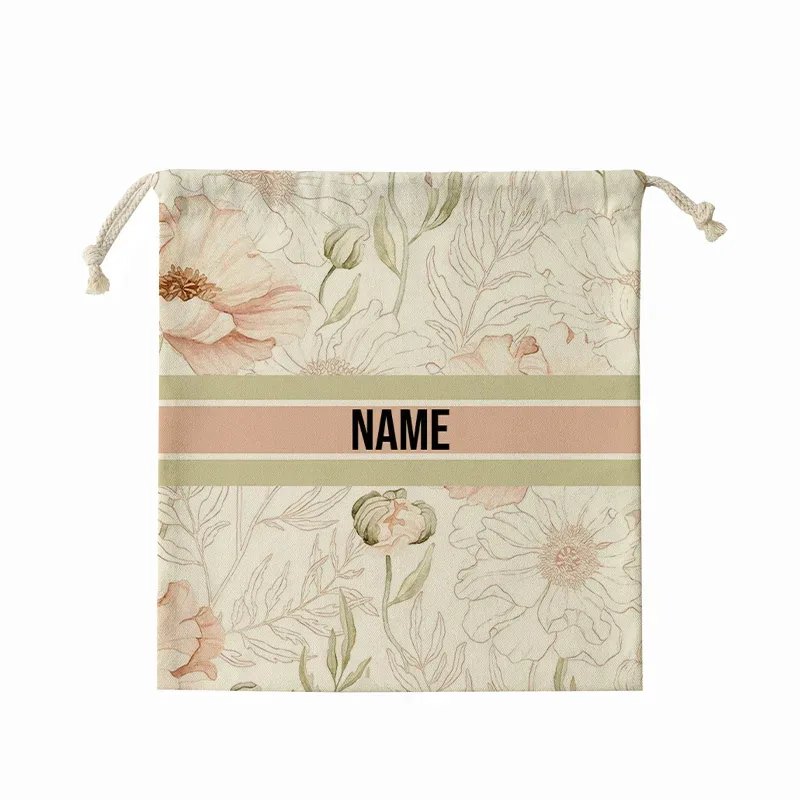 sac en toile pour épaules, poches à cordon de serrage, sac à dos de shopping personnalisé pour étudiant, pochette en coton pour salle de sport, sac de rangement de voyage