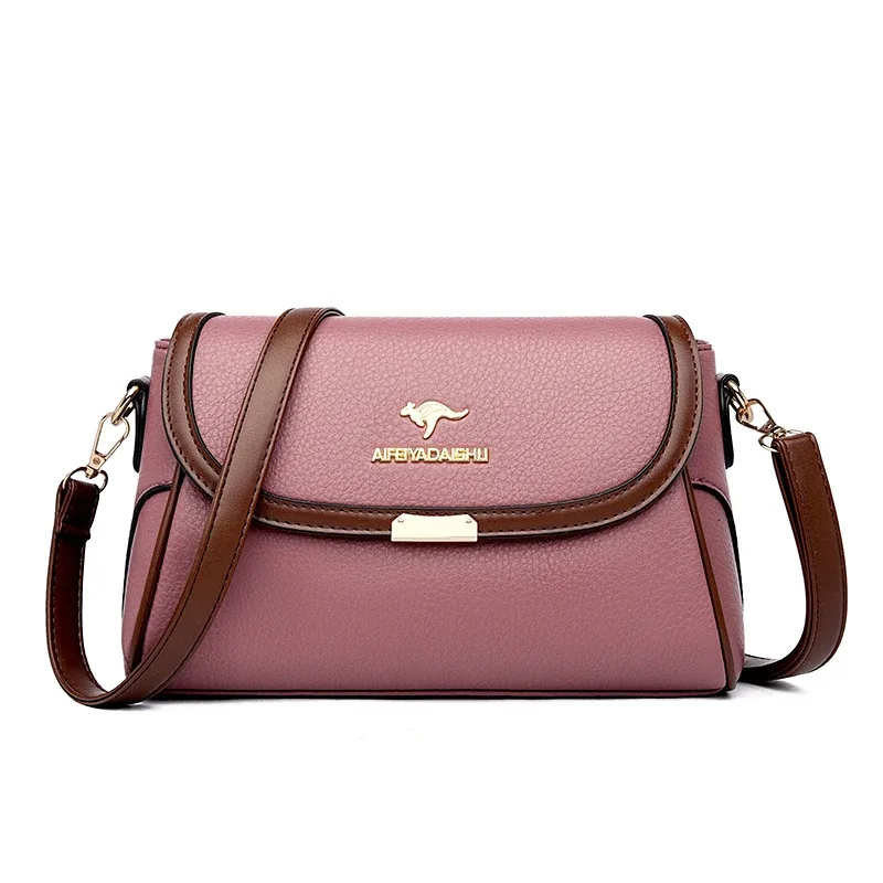 sac à bandoulière en cuir solide de bonne qualité pour femme, petits sacs à bandoulière de styliste, nouvelle collection 2024