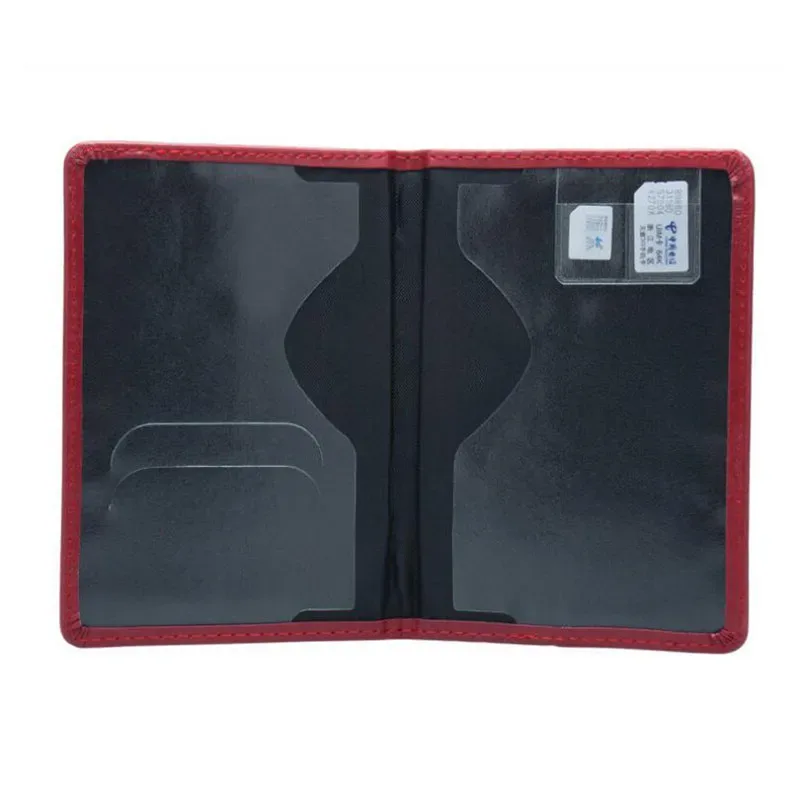nouvelle couverture de passeport de haute qualité pour hommes et femmes, étui de passeport de voyage, couverture de documents de voyage russe, porte-passeport sim protecteur