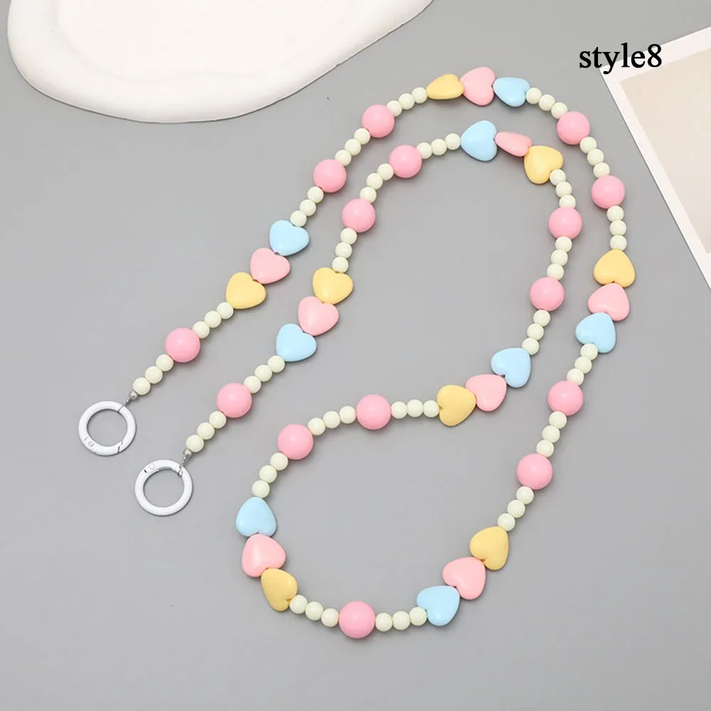 coréen rose fleur téléphone sangle breloque chaîne noeud téléphone portable lanière porte-clés filles sac pendentif mignon bandoulière sac à bandoulière chaîne