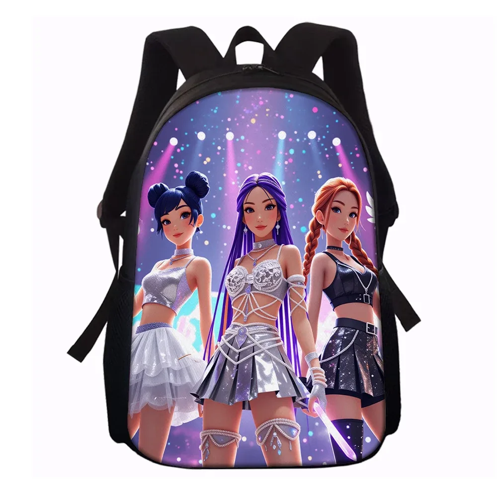 sac dos polyester motifs personnages danse violet étoiles accessoires cosmétique lunch usage journalier capacité litres