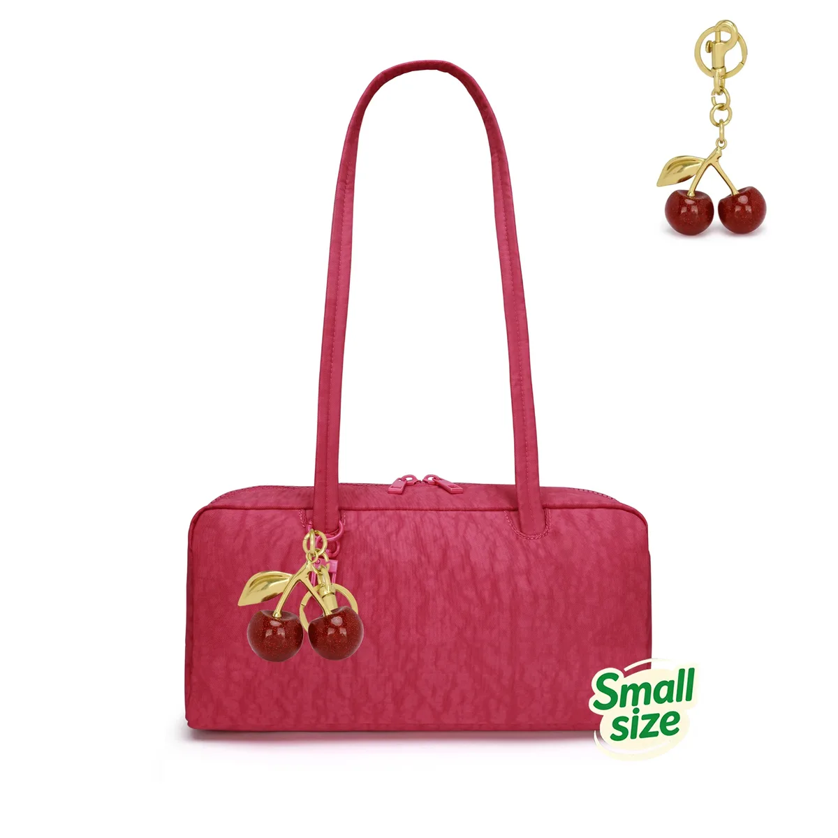sac à bandoulière en nylon à pois imprimé léopard avec pendentif, sac fourre-tout coréen, sac bowling décontracté pour femme, grande capacité, pour voyage