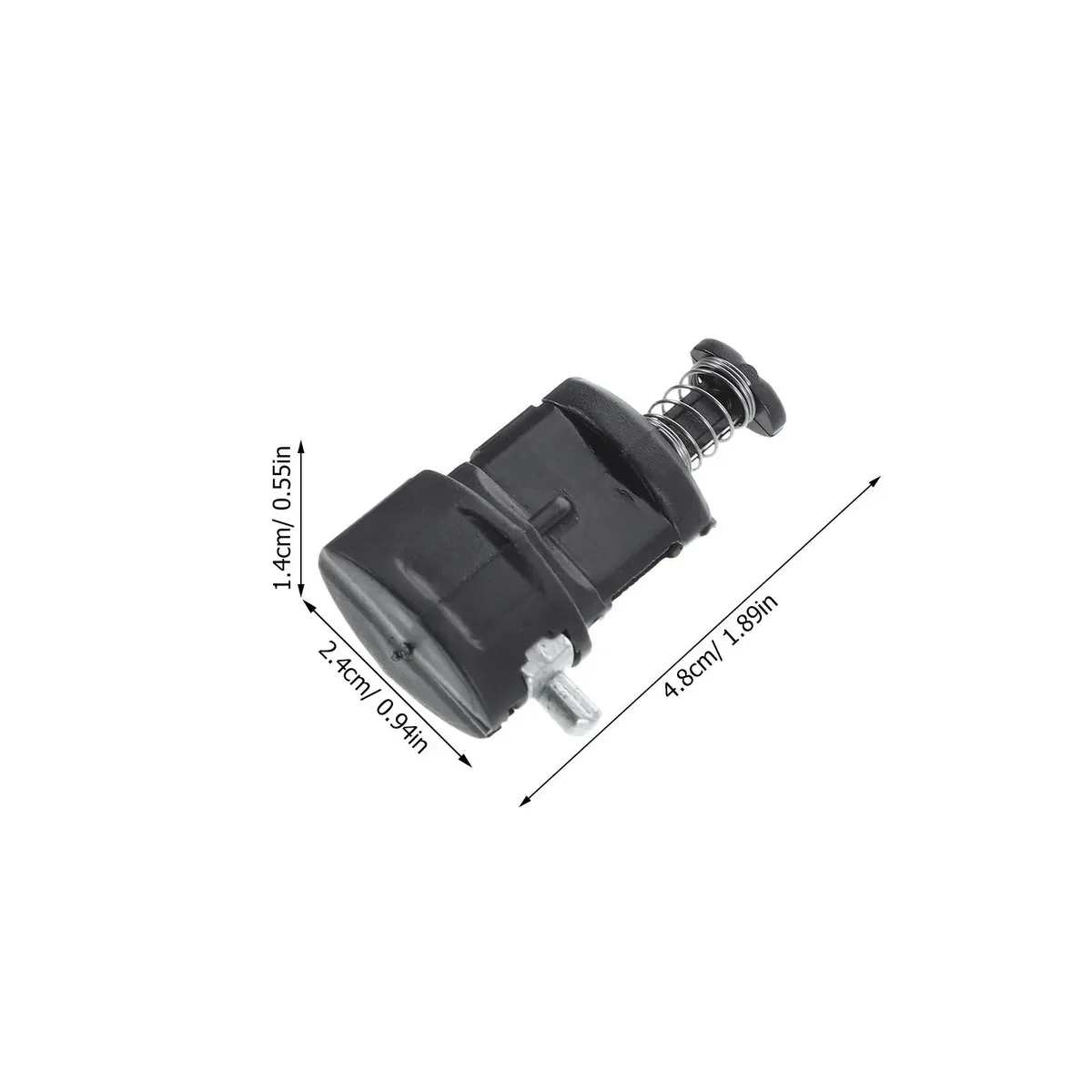 clips verrouillage serrure plastique noir gris remplacement poignée valise réparation voyage accessoires légers travail mains