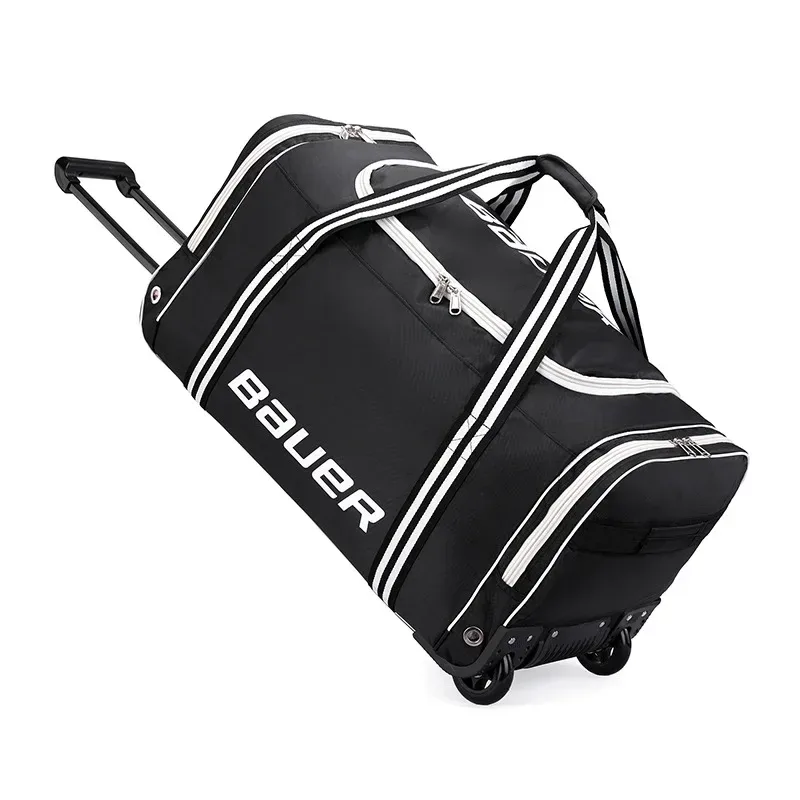 sac à roulettes oxford imperméable de grande capacité, valise de voyage à roulettes, bagage à main, sac polochon