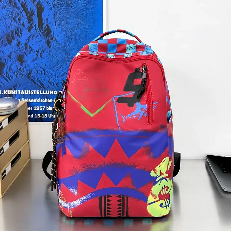 sac à dos décontracté camouflage pour homme, grande capacité, sac à dos pour ordinateur portable tendance, respirant, résistant à l'usure, léger, pour l'école