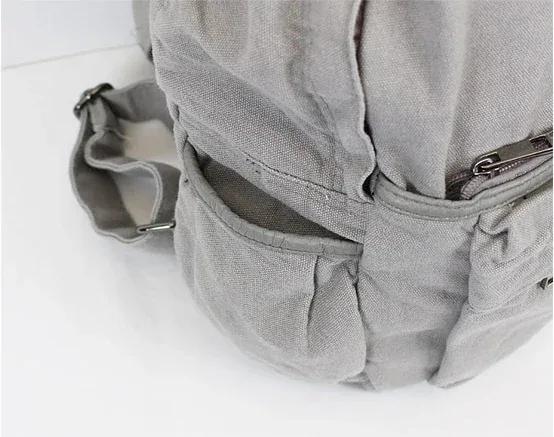 sac à dos décontracté en toile pour l'école, grande capacité, pour ordinateur portable, textile, idéal pour les loisirs, convient aux adolescents