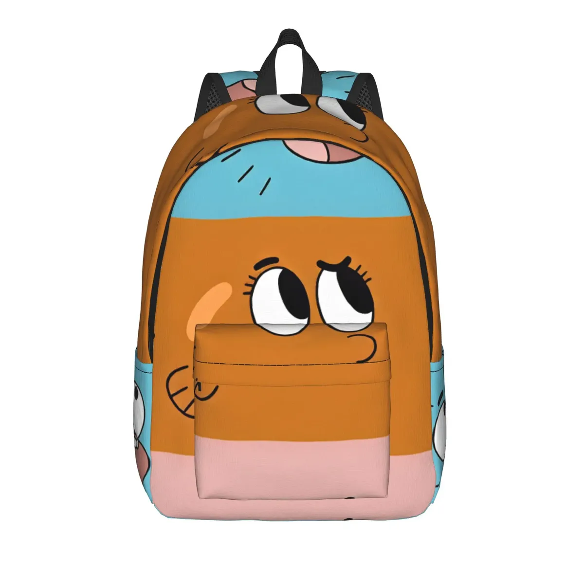 sac à dos the amazing world of gumball darwin swirl, sacs de voyage pour garçons et filles, sacs d'école durables de créateur, sac à dos décontracté