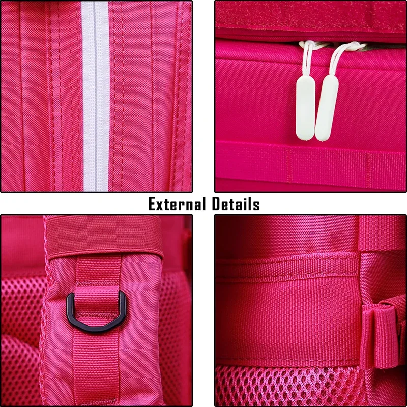 sac à dos tactique 25l pour femmes voyage en plein air randonnée bug out sac week-end exercice athlétisme sac à dos de gymnastique avec double porte-gobelet