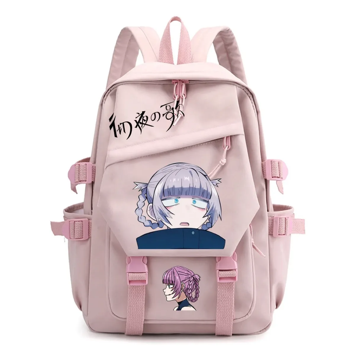 sac à dos call of the night nazuna nanakusa yamori kō cartable d'étudiant de dessin animé, sac à dos de voyage de grande capacité pour adolescents