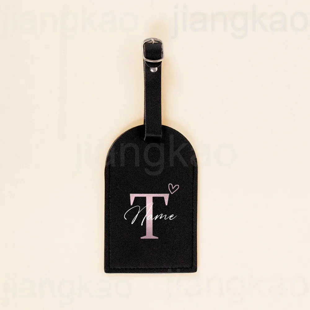 lettre personnalisée avec nom monogramme étiquettes de bagage en cuir pour valise bagages sac à main étiquette de sac de voyage personnalisée meilleur cadeau