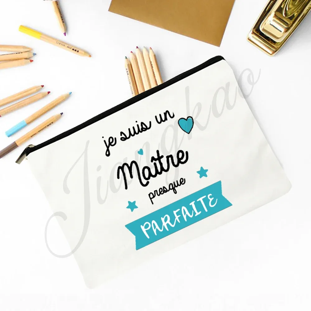 un merveilleux professeur difficile à trouver difficile à laisser impossible pour oublier un sac à crayons imprimé trousse de toilette de maquillage cadeau pour les enseignants