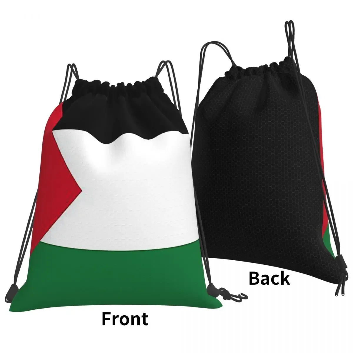 sacs à dos avec drapeau de la palestine, sacs portables à cordon, sacs de sport, sacs à livres pour hommes, femmes, étudiants