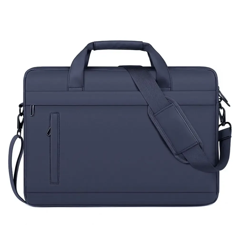 sac à main étanche en cuir pour ordinateur portable 15 pouces, sacoche de bureau de marque célèbre pour hommes