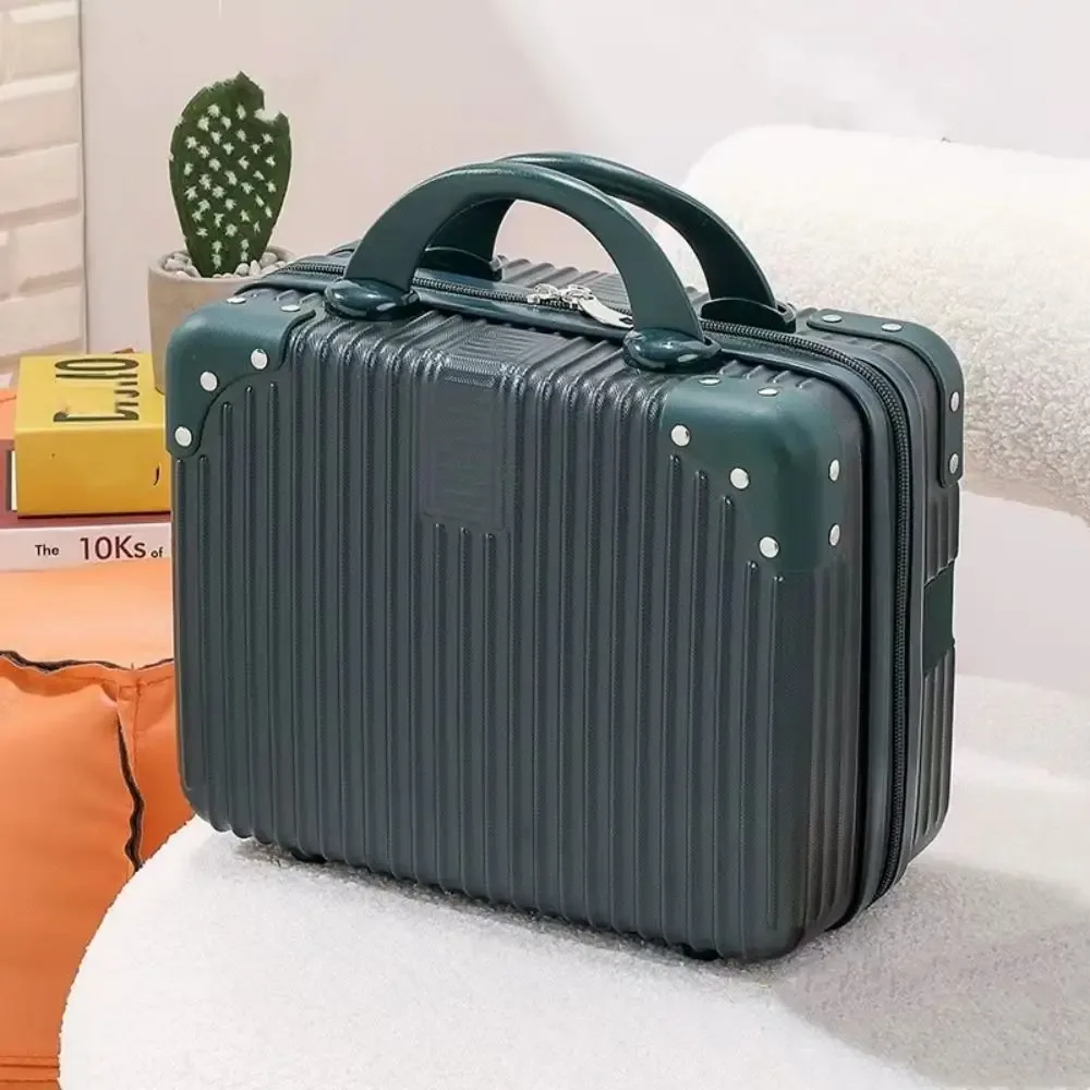 ventes flash : valise de voyage 14 pouces, mini trousse de maquillage, organiseur de voyage, valise cabine pour femmes