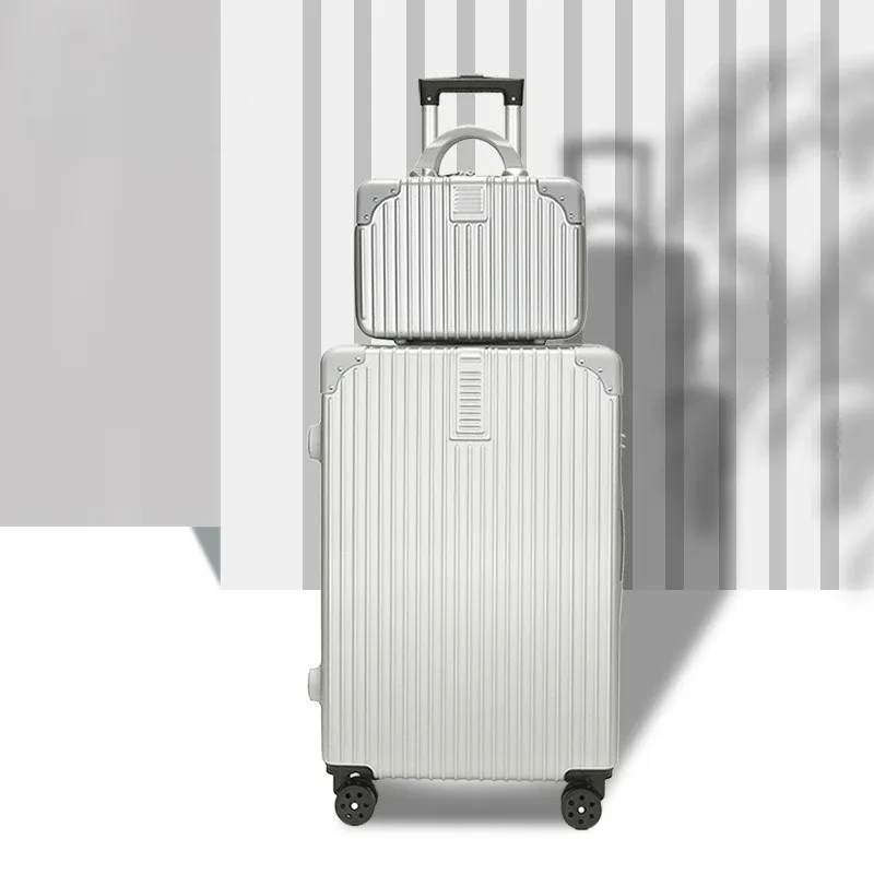 24/26/28 pouces grande taille valise de voyage à roulettes ensemble 20 pouces bagage à main avec roues fermeture éclair valise à roulettes