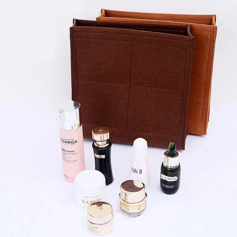 sac de rangement de poche en feutre, organisateur pour celine cabas, fourre-tout, sac à main, rénovation de l'espace intérieur, accessoires de modification du doublure