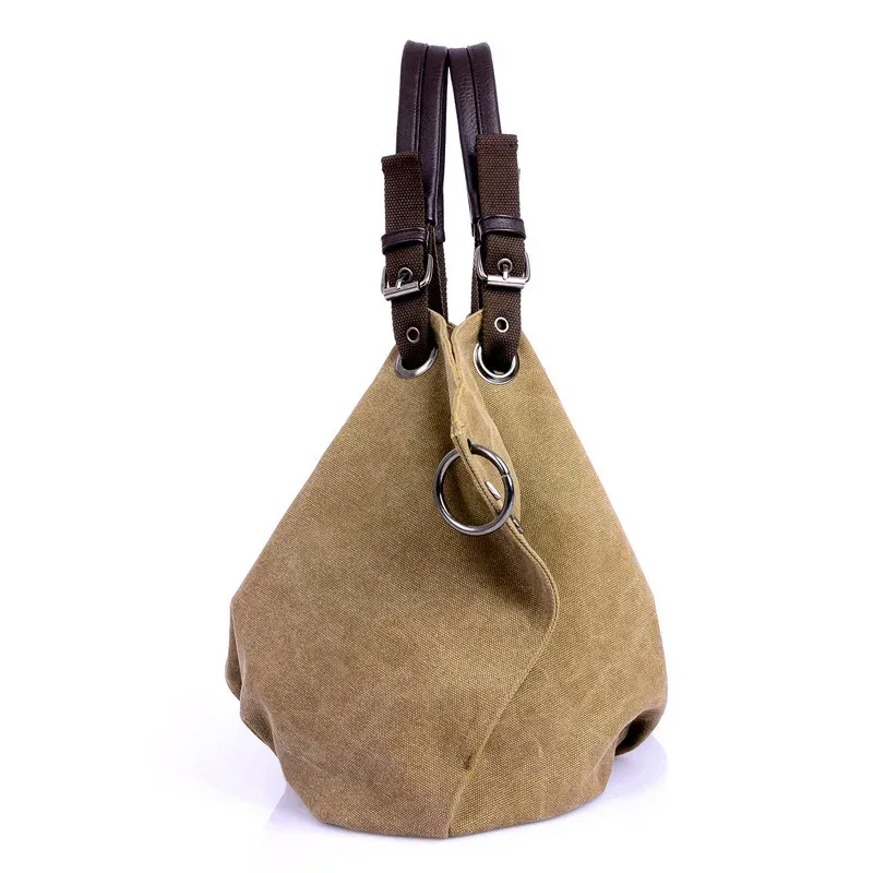 sacs à main en toile pour femmes, sacoches fourre-tout pour dames, sacs à bandoulière à poignée supérieure