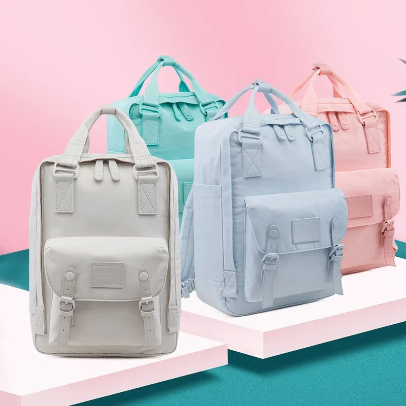 sac à dos pour ordinateur portable de 14 pouces pour femme, cartable d'école de haute qualité pour adolescent, fille et garçon, sacoche de voyage