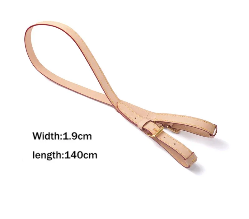 vachetta sac en cuir véritable sangle réglable sacs à bandoulière bandoulière messager sac à main poignée ceintures bricolage accessoires de remplacement