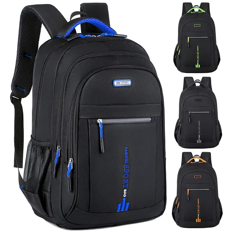 sac à dos de grande capacité pour ordinateur portable, sac de voyage d'affaires, organisateur multi-poches, bretelles réglables pour le travail, les loisirs et les déplacements ﻿