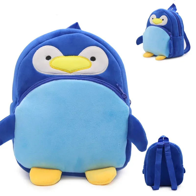 sac à dos de dessin animé mignon pour enfants de 1 à 3 ans, sac à dos en peluche pour les sorties de printemps, sac à dos portable amusant pour la maternelle