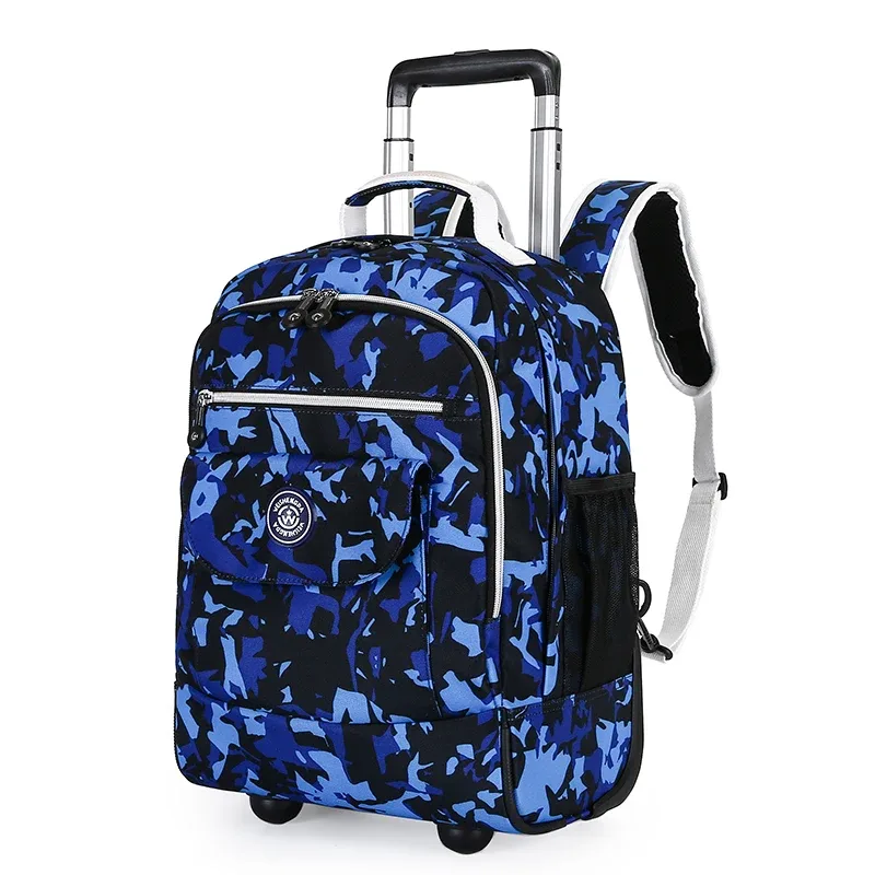 sac à dos roulant pour ordinateur portable, avec roulettes, résistant à l'eau, approuvé au vol, sac à roulettes