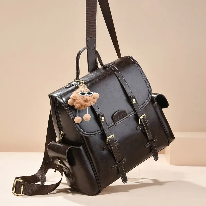 nouveau sac à dos coréen tendance style universitaire pour femme, sac à dos décontracté et polyvalent pour étudiante, sac à main pour femme