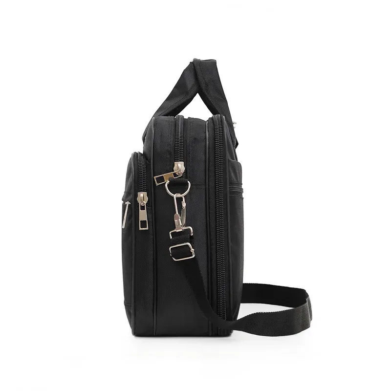mallette d'affaires de grande capacité – sac organisateur pour ordinateur portable et documents pour les voyages au bureau et au week-end (solution de rangement durable)