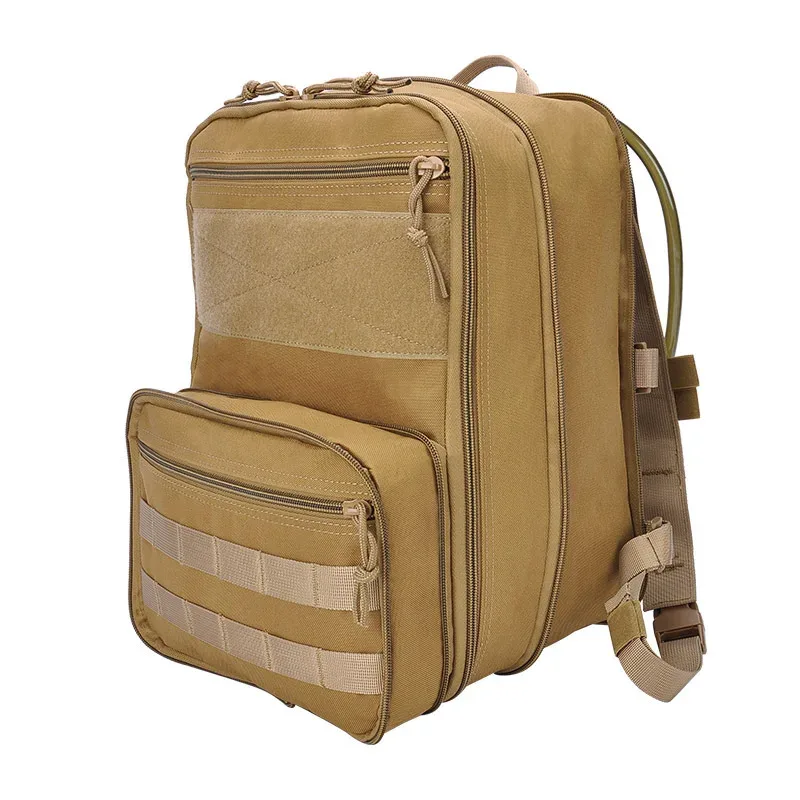 Sac Dos Oxford Université Polyester Polyvalent Tactique Camouflage Vert Kaki Gris Noir Beige Rouge Extérieur Voyage
