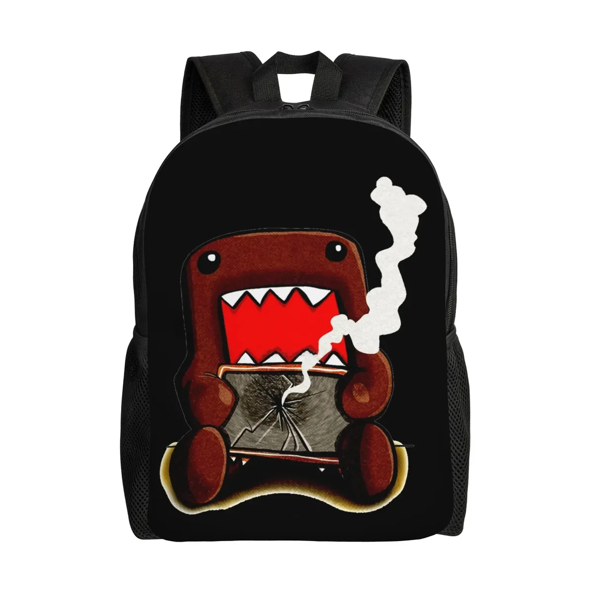sac à dos domo kun doll cool, cadeau idéal pour le lycée, la randonnée, les voyages, sac à dos meme anime pour hommes et femmes, sacs en toile pour l'université