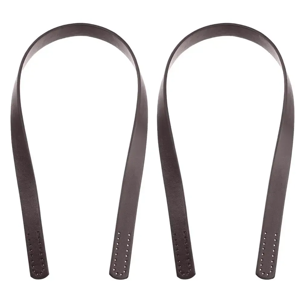 sangle de sac à bandoulière en cuir pu pour femmes et filles, 2 pièces, poignées de remplacement pour sac à main, ceinture, accessoire de sac, fait à la main, 60cm