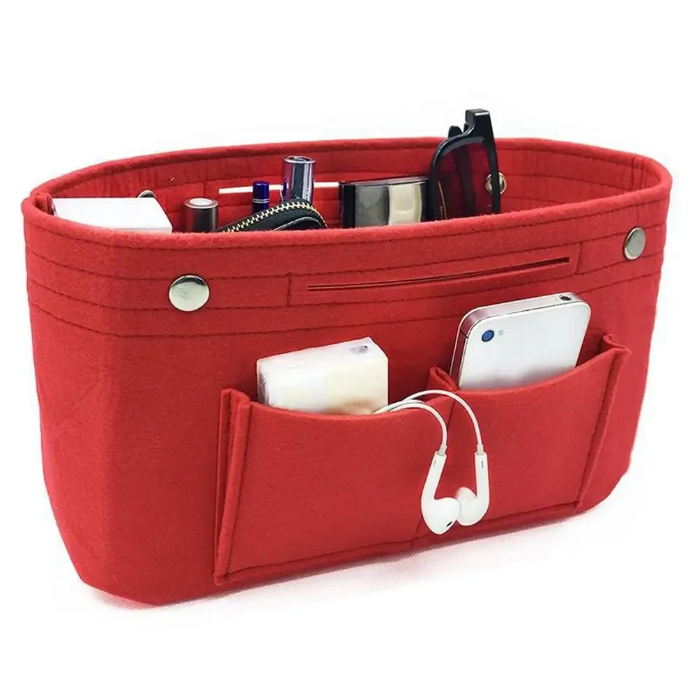organisateur de sac portable en feutre, insert de sac à main, doublure de sac à main