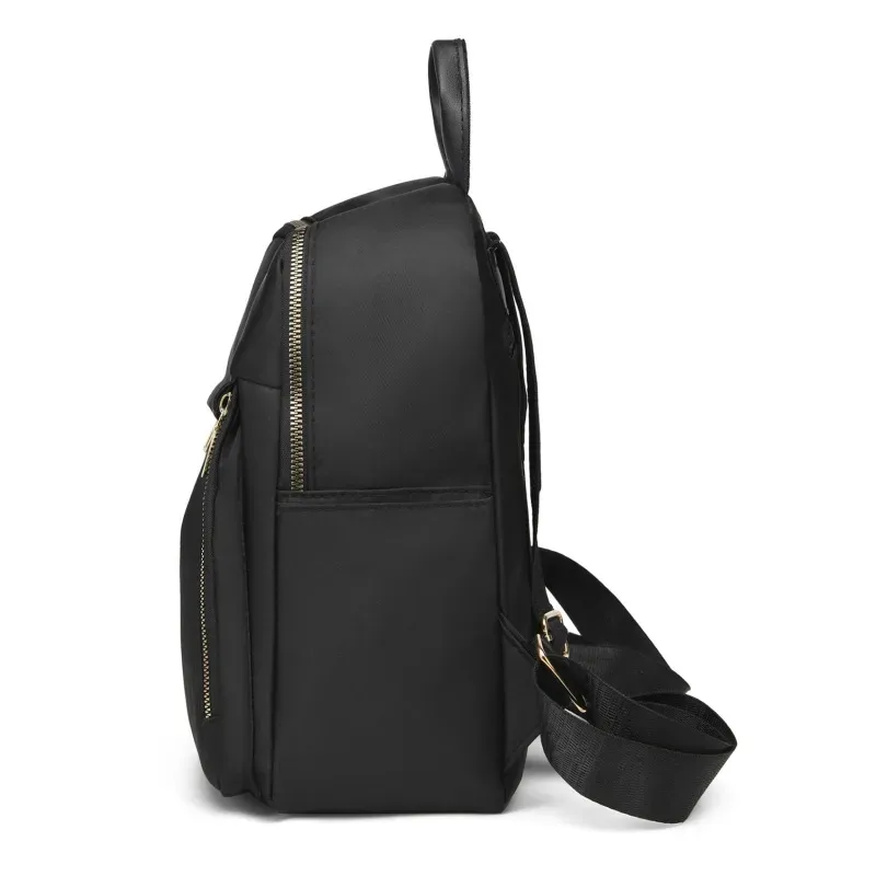 sac à dos oxford grill grande capacité pour femme, sac de voyage noir décontracté, sac multifonctionnel pour femme, haute qualité, nouvelle mode