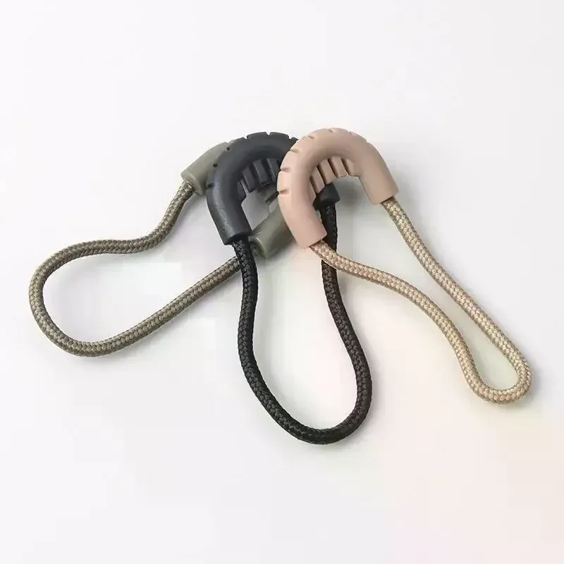 lot de 5 tirettes de fermeture éclair de remplacement pour sacs, valises, sacs à dos, tentes, cordons de fermeture éclair, clips, curseurs de fermeture éclair, accessoires vestimentaires