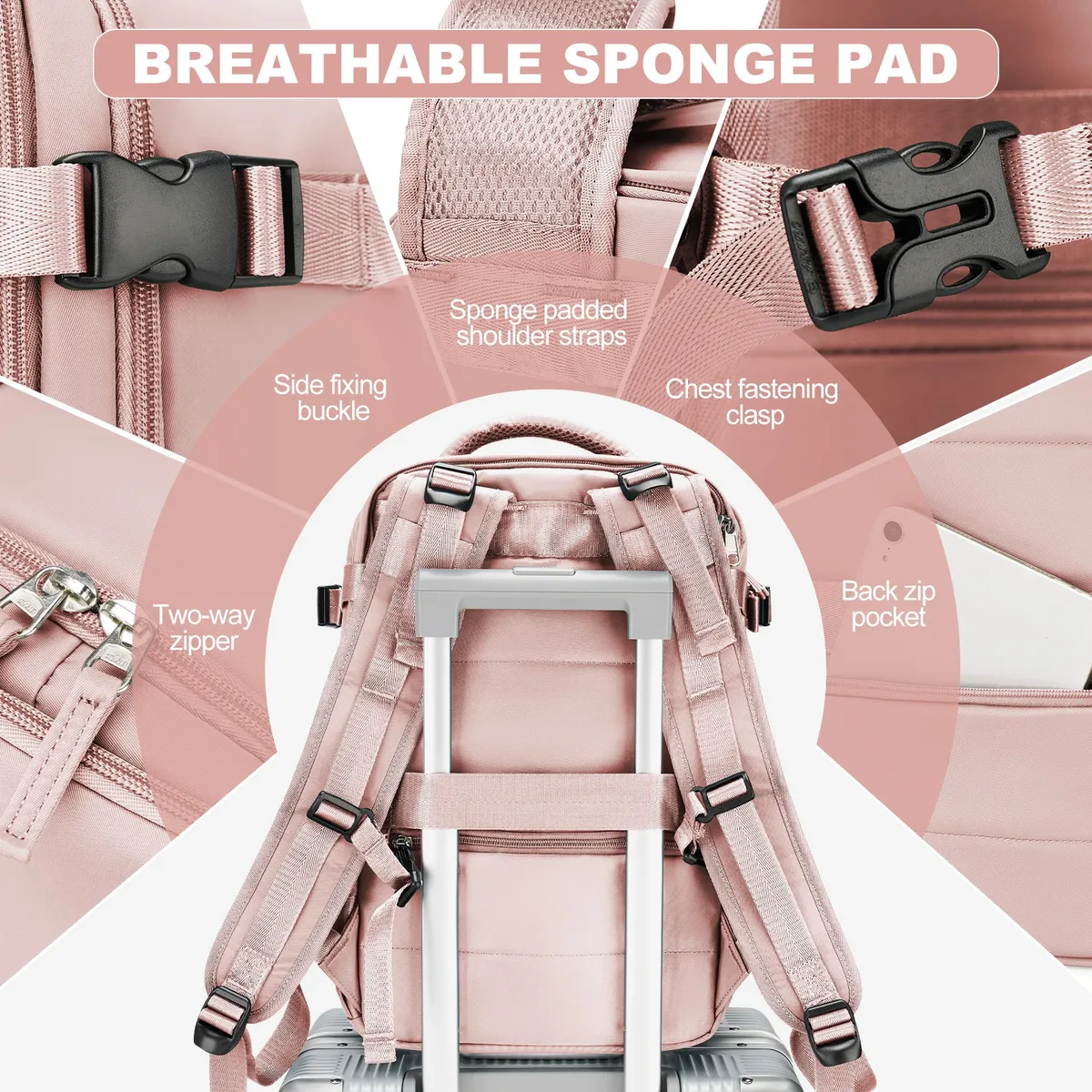 sac à dos pour femme, sac à dos pour cabine d'avion, sac à dos de voyage pour avion 40x20x25, sac à dos imperméable, sac à dos pour ordinateur portable, sac à dos scolaire