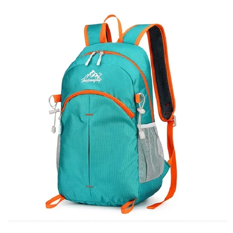 sac à dos de randonnée ultraléger unisexe, pliable, pour hommes et femmes, voyage en plein air, cyclisme, alpinisme, nylon