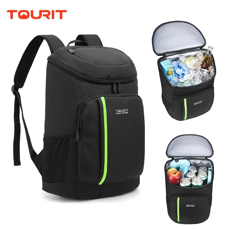 Sac à dos isotherme TOURIT 30 litres pour bière, léger, imperméable, grand sac isotherme pour maintenir les aliments frais, sac à dos glacière, sac de plage