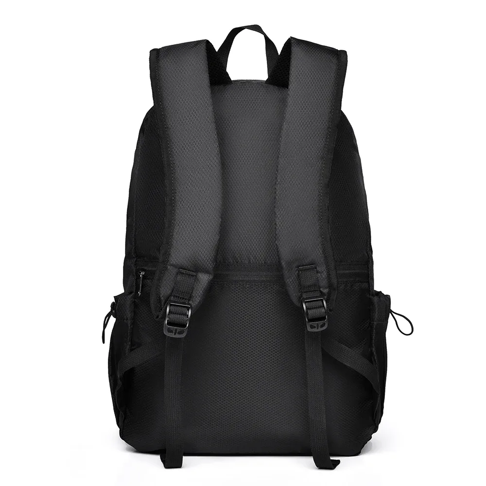 sac à dos unisexe pliable et extensible en nylon, léger, décontracté, grande capacité, multifonctionnel, pour sports de plein air et voyage