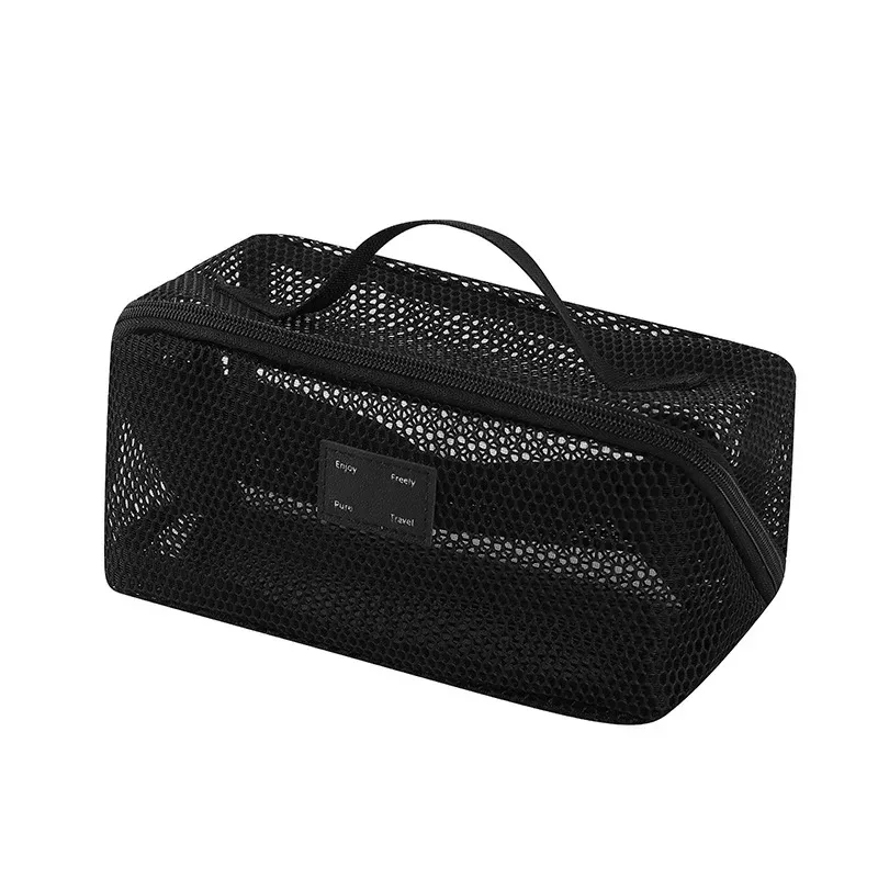 organisateur de maquillage, trousse de toilette pour femme, pochette de rangement pour maquillage, pochette de rangement pour cosmétiques, sac de rangement pour voyage avec fermeture éclair
