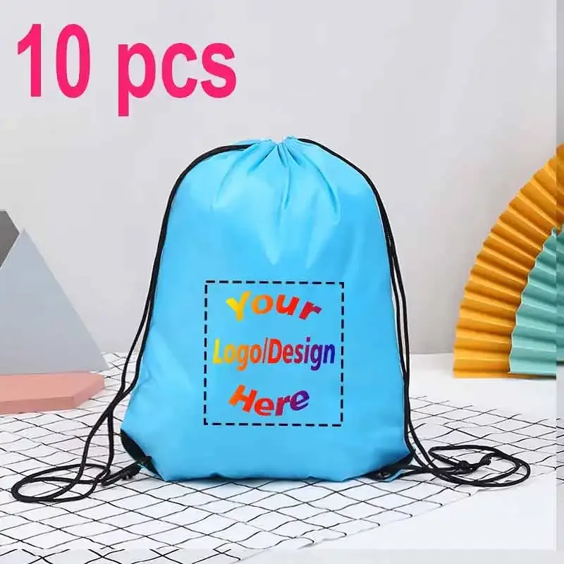 sac dos polyester personnalisable couleurs vives motif texte logo résistant eau usage sport voyage