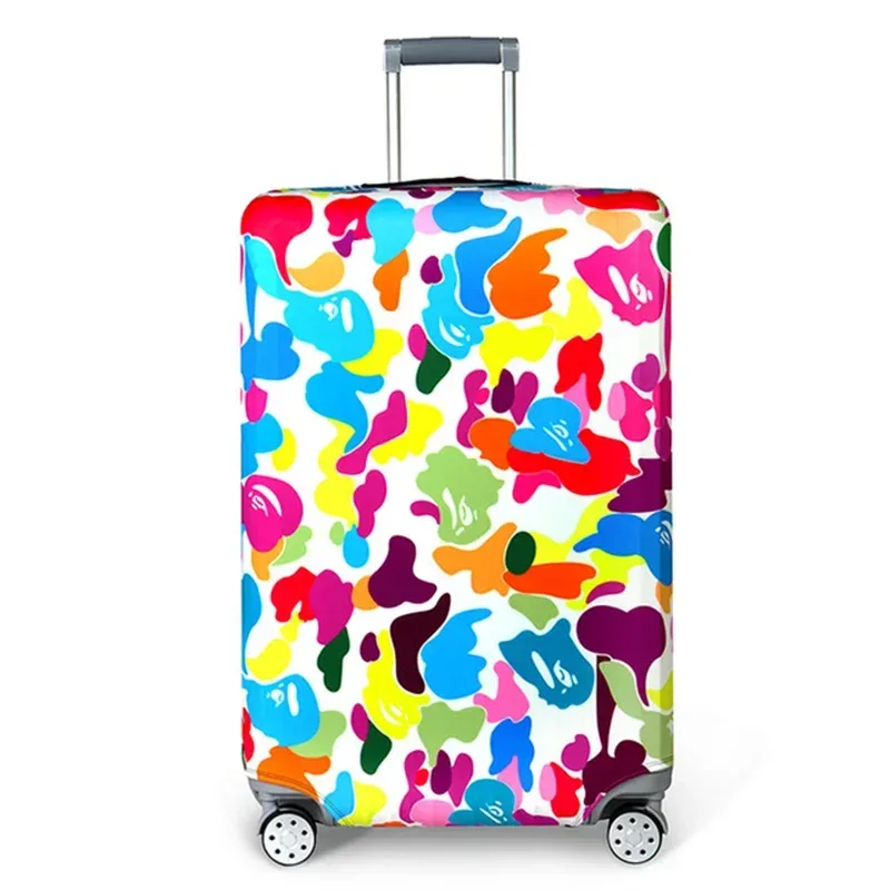 lxhysj housse de bagage élastique housses de protection pour bagages pour 18-32 pouces boîtier de chariot valise housse anti-poussière accessoires de voyage