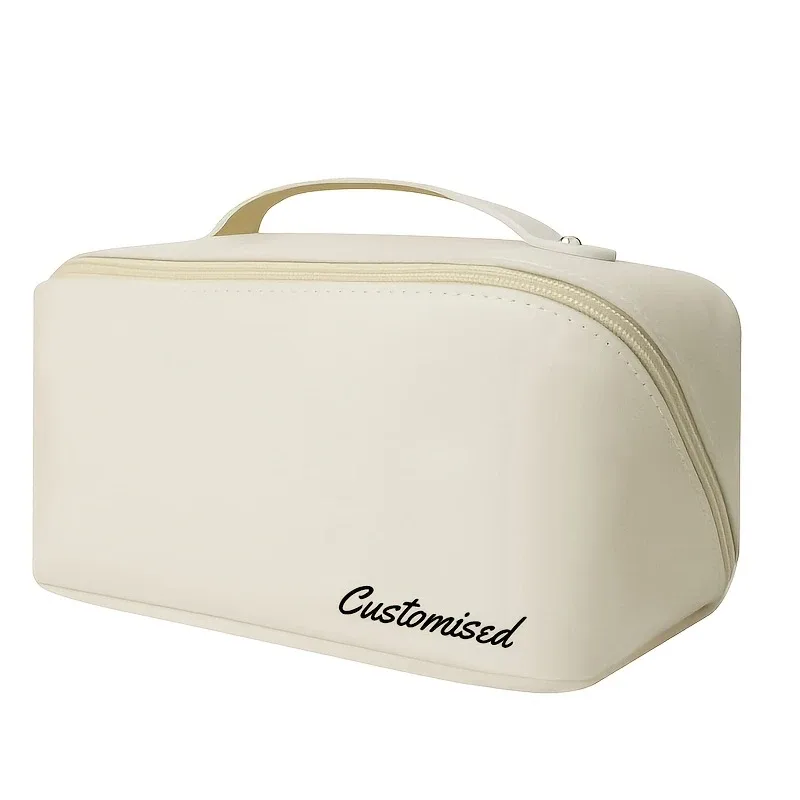 sac de rangement pour maquillage personnalisé pour femmes, pochette de voyage portable pour divers cadeaux de festival et de remise de diplôme