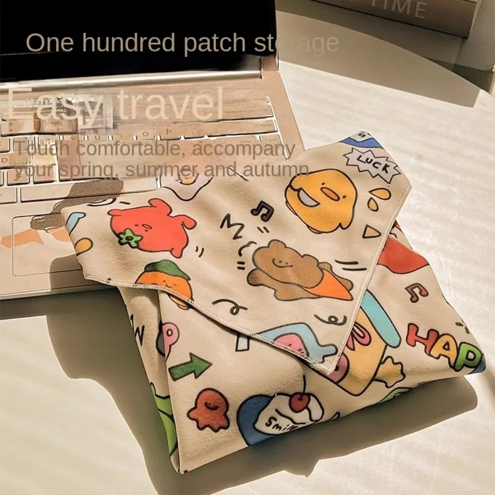 Nouvelle Trousse de Maquillage Pliable Fantastique 2026 en Tissu Patchwork pour Appareil Photo et iPad – Housse de Protection Réutilisable