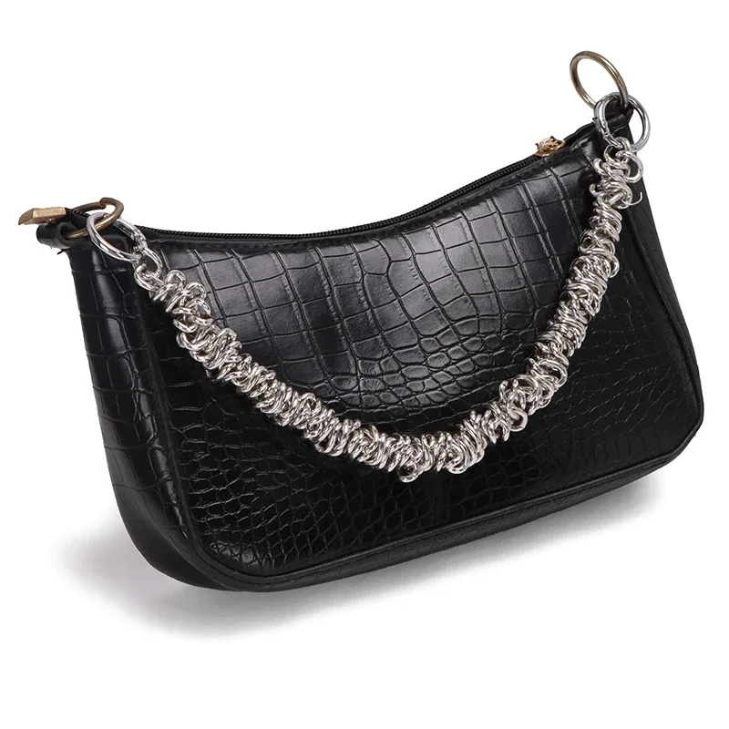 poignée en métal jometal pour sac à main pour femme, sangle de sac courte, pièces de rechange exquises, accessoires de sac, lancé, 37cm