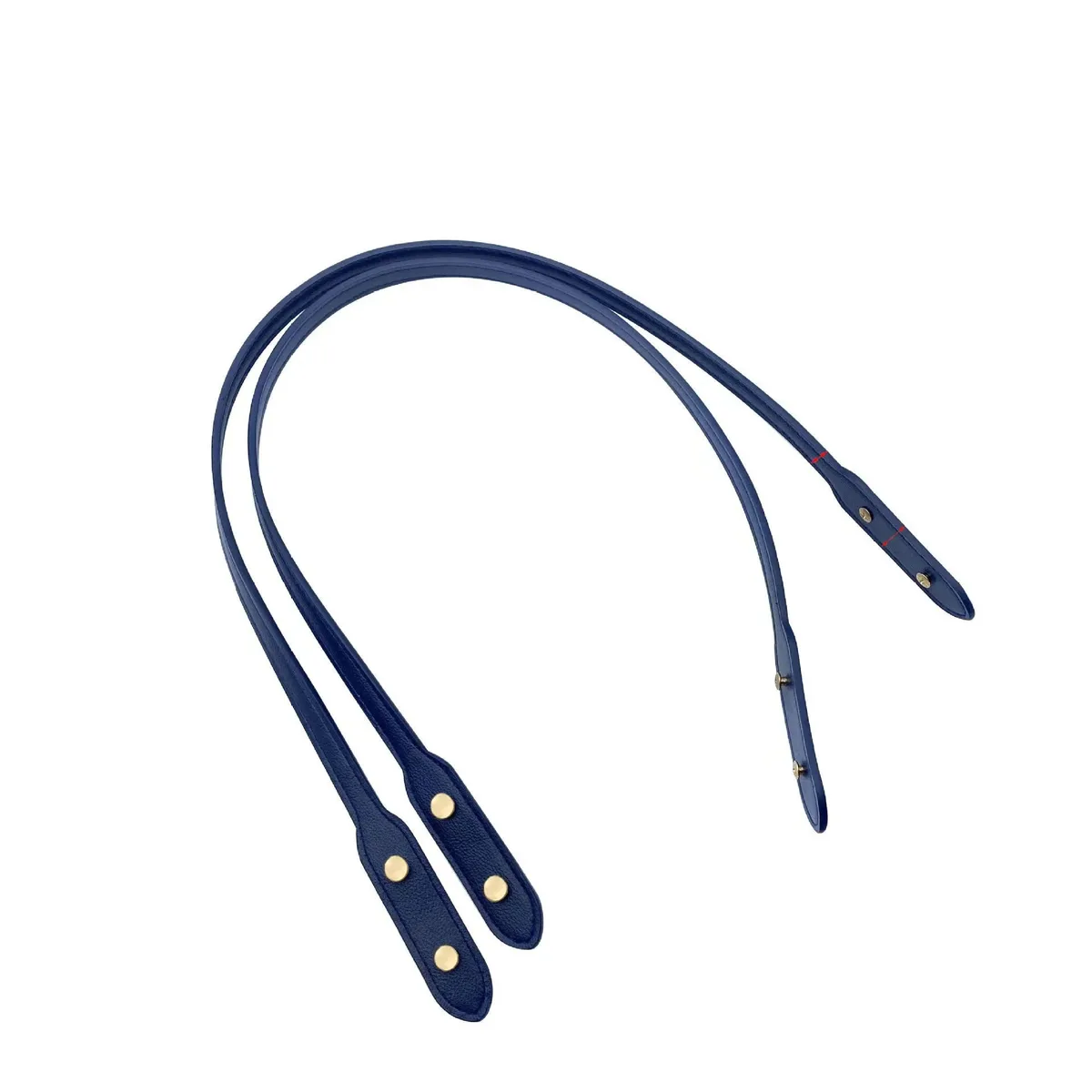 longueur 73cm sangles de sac avec rivets sangle de poignée en cuir pu sangle de sac à bandoulière détachable remplacement accessoires de sac de bricolage