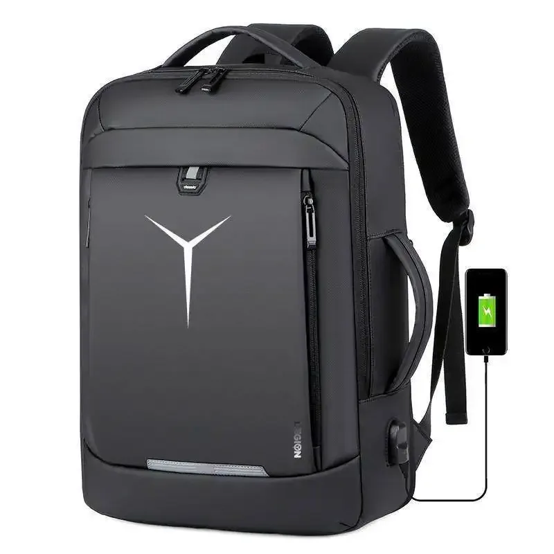 sac à dos unisexe antichute et antichoc pour ordinateur portable, nouveau style 2026, esthétique haut de gamme, sac à double bandoulière personnalisable en tissu oxford pour affaires